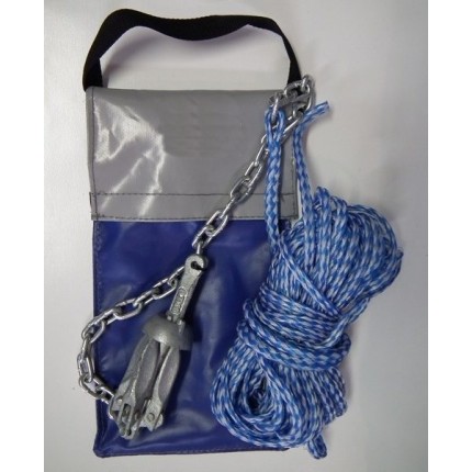 Folding Anchor Kit in Bag 0.7kg Folding Anchor Kit in Bag 0.7kg